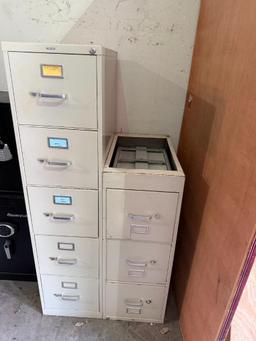 Lot of 2 File Cabinets