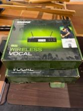 Lot of 2 Shure BLX Wireless Vocal