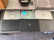 Lot of 5 Dell i5 Laptops