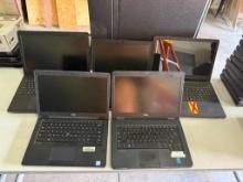Lot of 5 Dell i5 Laptops