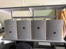 Lot of 4 JBL Speakers