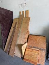 Lot of Plywood Boards & Pieces