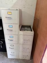 Lot of 2 File Cabinets