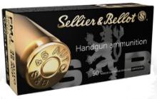 Sellier Bellot SB45A Handgun 45 ACP 230 gr 853 fps Full Metal Jacket FMJ 50 Bx