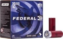 Federal H1216 GameShok Upland 12 Gauge 2.75 1 oz 6 Shot 25 Per Box