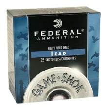 Federal H1218 GameShok Upland 12 Gauge 2.75 1 oz 8 Shot 25 Per Box