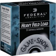 Federal H12575 GameShok Heavy Field 12 Gauge 2.75 1 14 oz 1220 fps 7.5 Shot 25 Bx