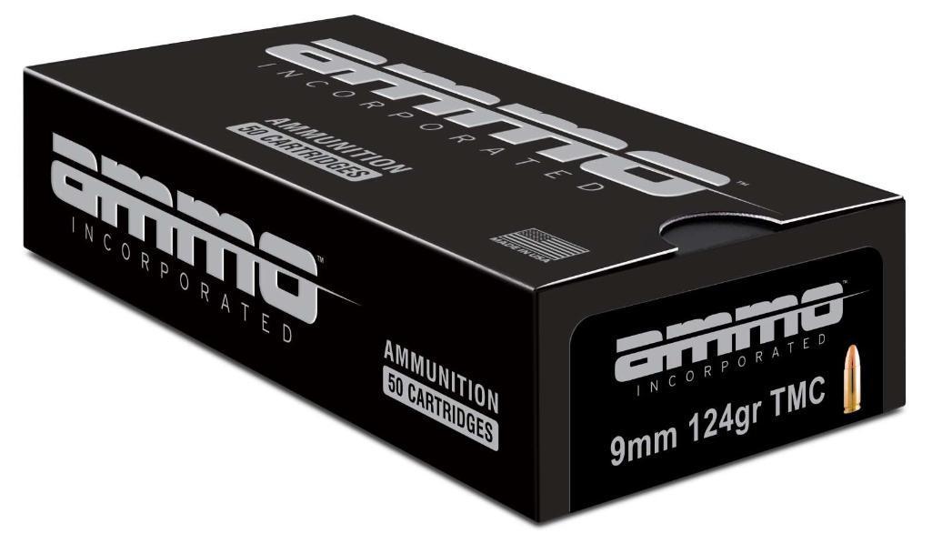 Signature 9mm Luger Firearm with AMMOINC 9124TMC-A50 9M 124 TMC Ammo Bundle