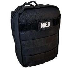 Elite First Aid Tactical IFAK - Black - Essential First Aid Kit for Tactical Situations