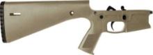 Wraithworks WARP-15 Polymer AR15 Lower Receiver - FDE | Mil-Spec Parts Kit | Integral Buttstock &