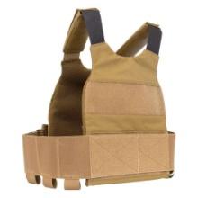 Guard Dog Body Armor Trakr Pro Plate Carrier w/ Front Placard FDE - Adjustable - Tactical Gear