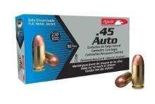 Aguila 1E452110 .45 ACP Full Metal Jacket Pistol Ammo - 50 rounds
