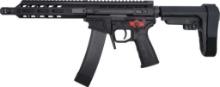 Wraithworks WARSCORP9 Side-Charging AR Pistol - 9mm, 8.5 Barrel, Black - Accepts Scorpion Mags,