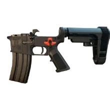 Franklin Armory BFSIII Equipped AR15 Lower Receiver with Binary Trigger and SBA3 Brace