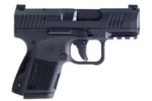 Canik Mete MC9 9mm Handgun with 3.18 Barrel, Black Finish, 1-12rd & 1-15rd Magazines, 3 Backstraps,