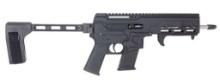 Diamondback DBX57 BGFB 5.7x28mm Pistol Brace - Black Hard Coat Anodized - Magpul MOE-K Grip
