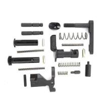 CMMG Gun Builders Kit Lower Parts Black AR15 - Complete Assembly Set for Tactical Firearms