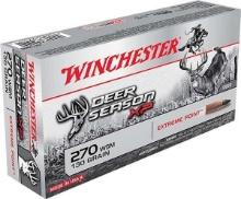Winchester Ammo X270Sds Deer Season Xp 270 Wsm 130 Gr Extreme Point 20 Bx