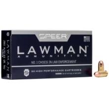 Speer Ammo 53608 Lawman 380 Acp 95 Gr Total Metal Jacket (Tmj) 50 Bx