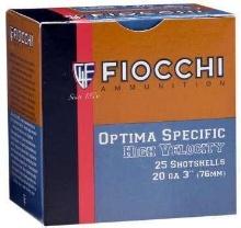 Fiocchi Hv Lead Amo 20Ga 2.75 In 1 Oz #6 1220Fps 25-Rd