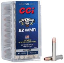 Cci 22Wmrup Uppercut 22Wmr 40Gr Jacketed Hollow Point 50 Per Box