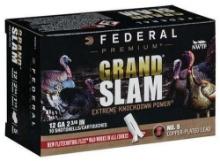 Federal Pfcx156F5 Premium Grand Slam 12 Gauge 2.75 1 1/2 Oz 5 Shot 10 Bx