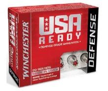 Winchester Usa Ready Amo 10Mm 170Gr Hex Vent Hp 20Rd