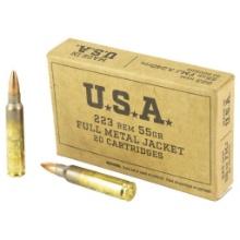 Win Service Grade 223Rem 55Gr Fmj 20/10