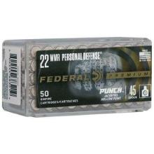 Fed Personal Defense 22Mag Punch 45Gr 50/40
