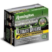 Remington Ammunition Chd45Apbn Ultimate Defense 45 Acp 230 Gr Brass Jacket Hollow Point (Bjhp) 20 Bx