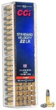 Cci 0032 Target & Plinking Standard Velocity 22 Lr 40 Gr Lead Round Nose (Lrn) 100 Bx