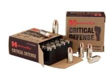 Hornady 90080 Critical Defense 380 Acp 90 Gr Flex Tip Expanding 25 Bx