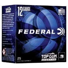 Federal Tgsh1275 Top Gun Sporting 12 Gauge 2.75 1 Oz 7.5 Shot 25 Bx