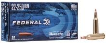Federal V22250Vm2 Varmint & Predator 22-250 Rem 55 Gr Hornady V-Max (Vmx) 20 Bx