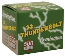 Remington Ammunition Tb22B Thunderbolt 22 Lr 40 Gr Round Nose (Rn) 500 Bx