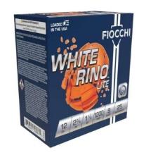 Fiocchi 12Wrnl9 White Rino Lite 12 Gauge 2.75 1 1/8 Oz 9 Shot 25 Bx