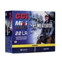 Cci 962 Varmint Signature Mini-Mag 22 Long Rifle (Lr) 36 Gr Copper-Plated Hollow Point 300 Bx