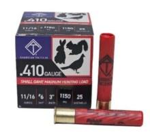 Ati Atiac41036 Target Load 410Gauge 3 11/16Oz 6Shot 25 Per Box