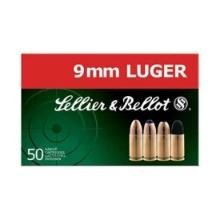 Sellier & Bellot Sb9A Handgun 9Mm Luger 115 Gr Full Metal Jacket (Fmj) 50 Bx