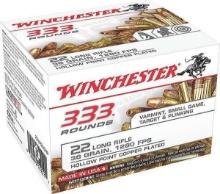 Winchester Ammo 22Lr333Hp Usa 22 Lr 36 Gr Copper Plated Hollow Point (Cphp) 333 Can