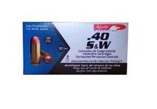 Aguila 1E402110 Pistol 40 S&W 180 Gr Full Metal Jacket Flat Nose 50 Bx