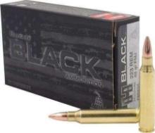 Hornady 80234 Black 223 Rem 62 Gr Full Metal Jacket (Fmj) 20 Bx