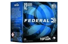 Federal Tgs12878 Top Gun Sporting 12 Gauge 2.75 1 Oz 8 Shot 25 Bx
