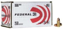 Federal C9115A250 9Mm 115 Gr Full Metal Jacket (Fmj) 250 Per Box