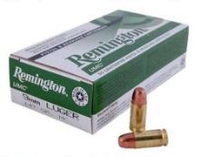Remington Ammunition L9Mm9 Umc 9Mm Luger 147 Gr Full Metal Jacket (Fmj) 50 Bx
