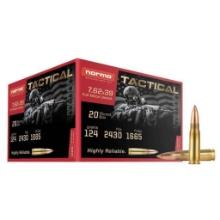 Norma Ammunition 295540020 Range & Training 7.62X39Mm 124Gr 20 Per Box