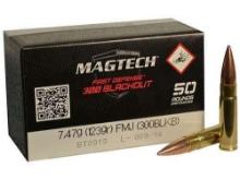 Magtech 300Blkb Tactical/Training 300 Blackout 123 Gr Full Metal Jacket (Fmj) 50 Bx