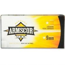 Armscor Fac92N Pistol 9Mm Luger 115 Gr Full Metal Jacket (Fmj) 50 Bx