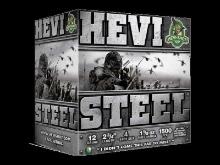 Hevishot 61224 Hevi-Steel 12 Gauge 2.75 1-1/8 Oz 4 Shot 25 Bx