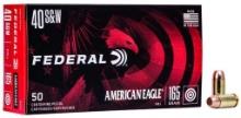 Federal Ae40R3 American Eagle 40 S&W 165 Gr Full Metal Jacket (Fmj) 50 Bx